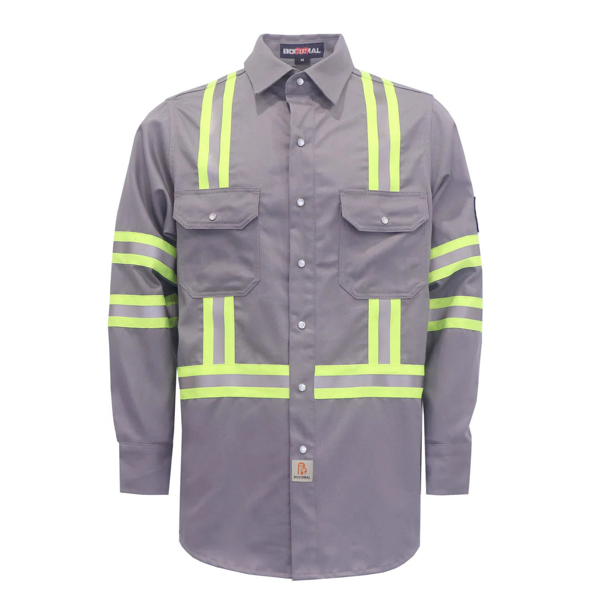 BOCOMAL FR Hi Vis Work Shirts